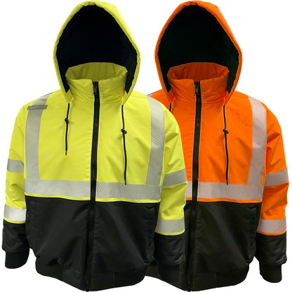 PIP Class 3 Heavy-Duty Water-Resistant ProDuck Bomber™ Jacket 430PS