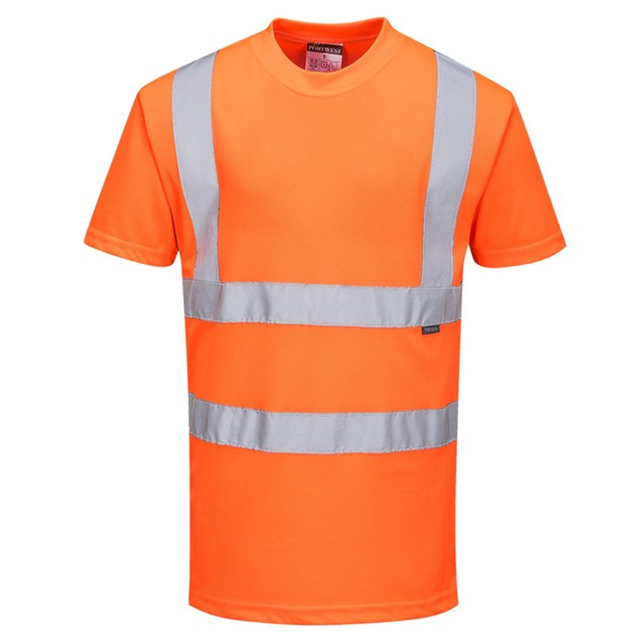 Portwest RT23 Hi-Vis T-Shirt RIS Orange - The Safety Source LLC