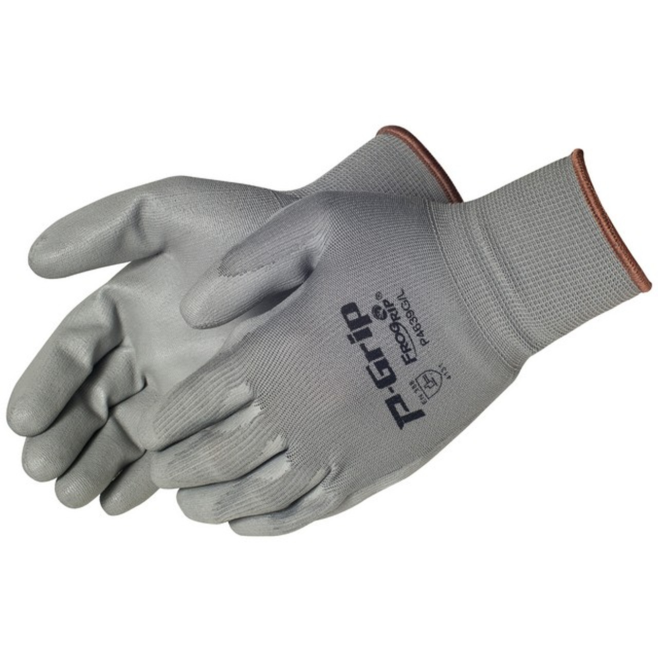 Liberty Glove P4639G P-Grip Polyurethane Coated Seamless Gloves