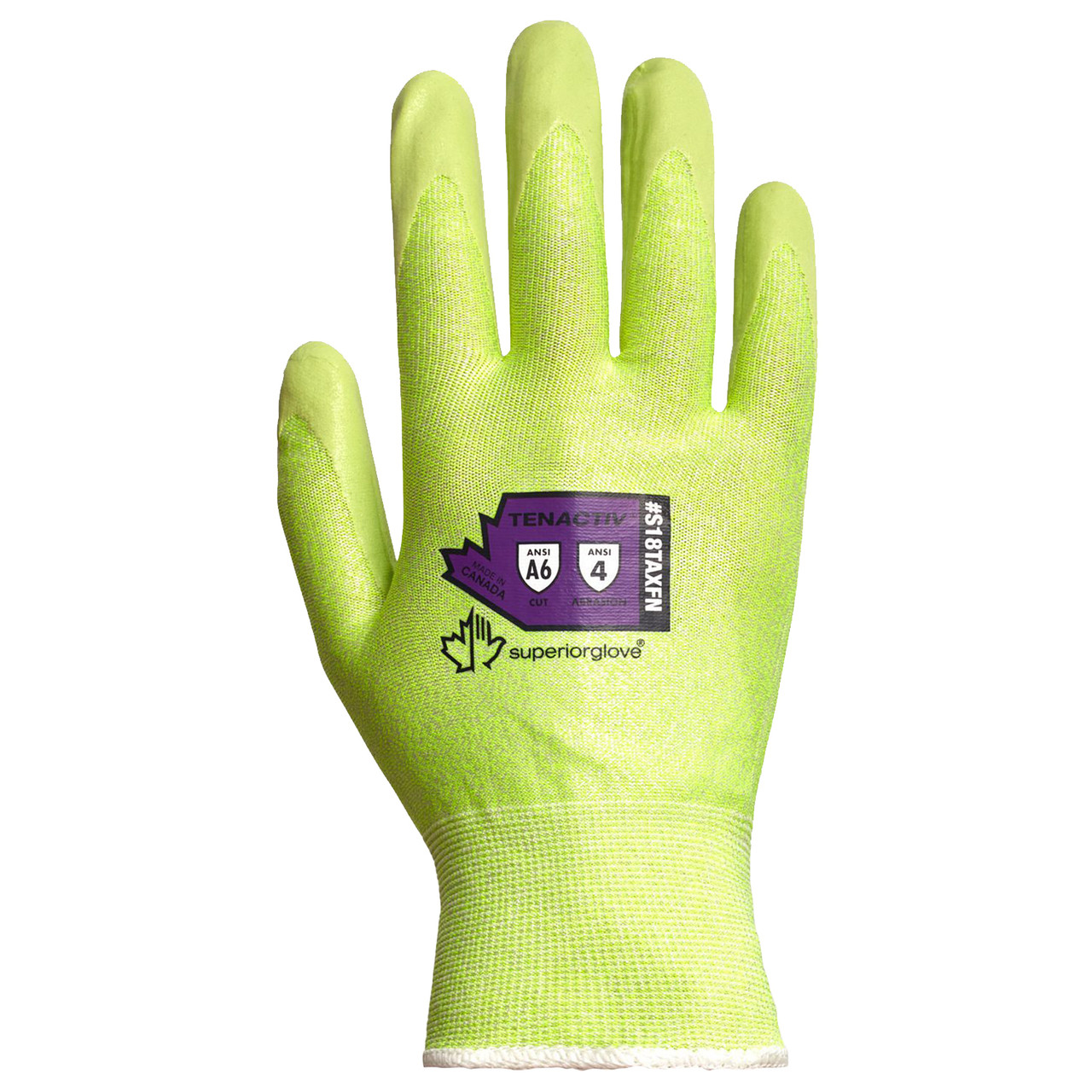 C9, 10 Gauge Cut Resistant Grey Glove ANSI Cut Level 6 - Sizes XXS