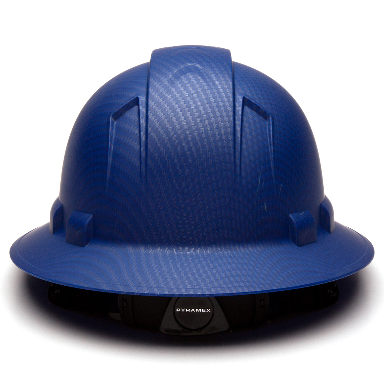 Pyramex Safety HP54122 Ridgeline Full Brim Hard Hat Matte Blue 