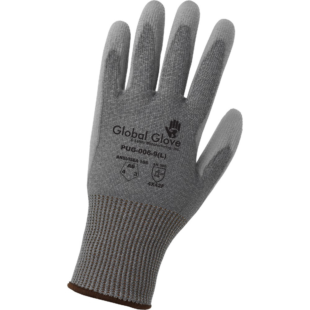 Global Glove & Safety PUG-006 Economy Polyurethane Coated Cut Resistan –  Safewerks