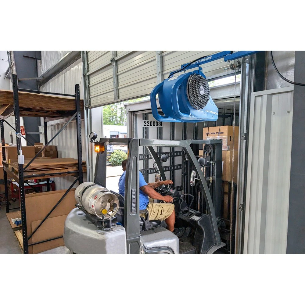 Patterson Fan FHVTCC-IDL-SWITCH-L-MOUNT Loading Dock Fan, 208-230/460V ...