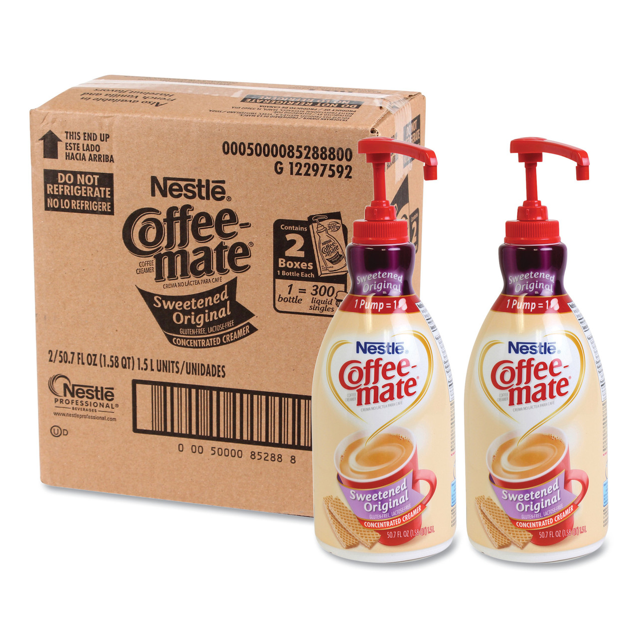 Coffee Mate Coffee Creamer, Sweetened Original - 1.58 qt