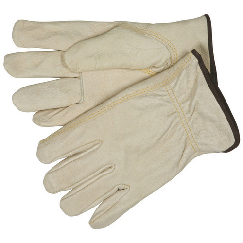 MCR Safety 3451S Drivers glove, Industry Grain Pigskin, Fleece Lined, Keystone Thumb