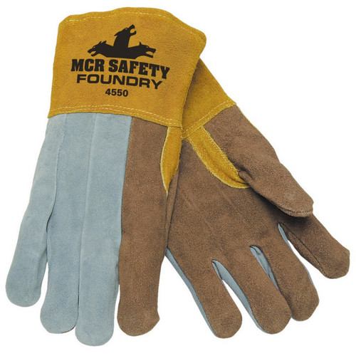 MCR Safety 4550 Memphis Welders Foundry glove, select shoulder leather, high heat