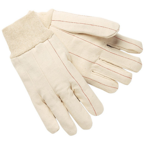 MCR Safety 9018 18 oz. Double palm glove, Nap-In cotton blend material with knit wrist