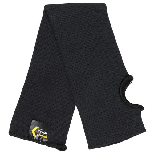 MCR Safety 9178T Cut Resistant Sleeve, Made of 100% Black DuPont Kevlar Fiber, ANSI A3, 18 Inch Length with Thumb Slot