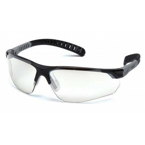 Pyramex Safety SBG10180D Sitecore - Black and Gray/Indoor/Outdoor Mirror Lens Safety Glasses