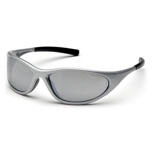 Pyramex Safety SS3370E Zone II - Silver Frame/Silver Mirror Lens Safety Glasses