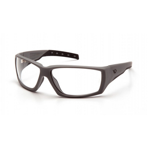 Pyramex Safety VGSUG710T Venture Gear Tactical - Overwatch - Urban Gray Frame/Clear Anti-Fog Lens Safety Glasses