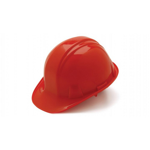 Pyramex Safety HP16020 SL Series Hard Hat - Red-Standard Shell 6 Pt- Snap Lock Suspension