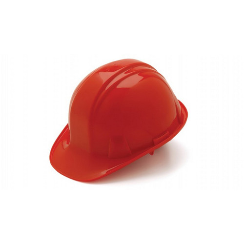 Pyramex Safety HP14120 SL Series Hard Hat - Red-Standard Shell 4 Pt Ratchet Suspension