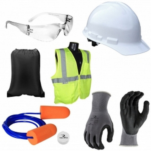 Radians RNHK6 Del New Hire Kit w Bag Safety Glasses