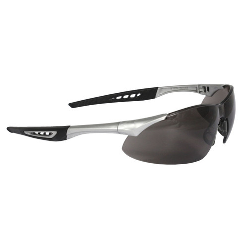 Radians RK6-21 Rock, Silver Frame, Smoke A/F Lens