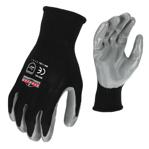 Radians RWG15 13g Black Poly/Grey Smooth Nitrile