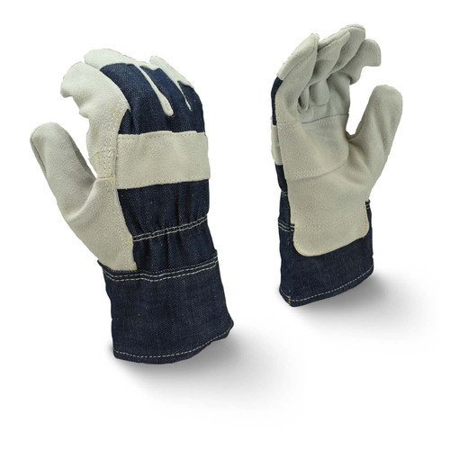 Radians RWG3110L Eco Shoulder Gray Split Cowhide Leather Gunn