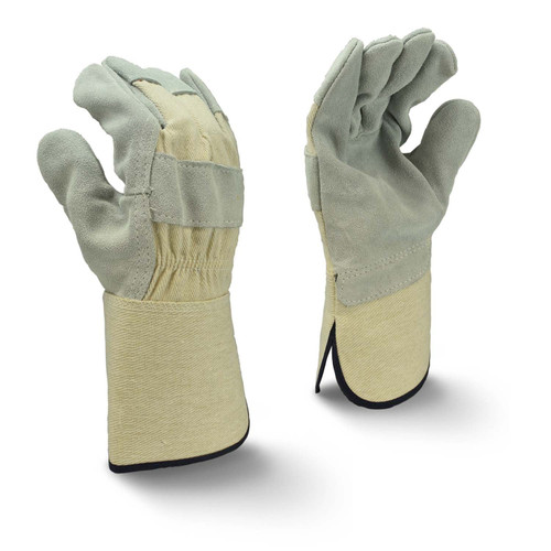 Radians RWG3400WG Side Split Gray Cowhide Leather Gunn Palm