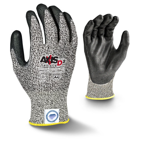 Dyneema RWGD106 13 Ga White/Black DD w/Black Nitrile Micro Foam