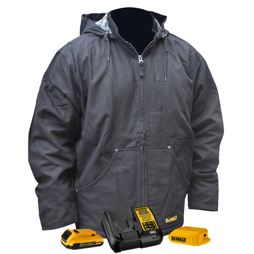 DeWalt DCHJ076ABD1-S DEWALT Heated Jacket Kitted Black Heated Arm