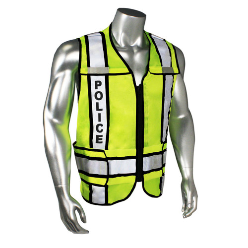 Radwear USA LHV-207-3G-Black-POL-R Lime Vest