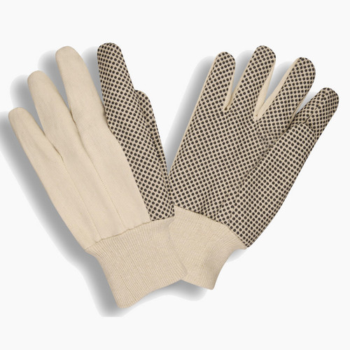 Cordova 2608 Canvas, Knit Wrist, PVC Dots, 8 oz