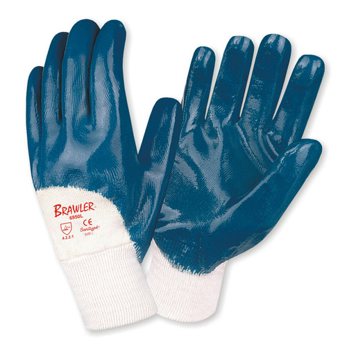 Cordova COR6950 Supported,  Brawler, Nitrile, Smooth