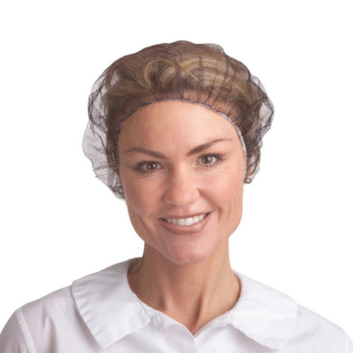 Cordova HN28BR/10 Hair Net, Nylon Brown