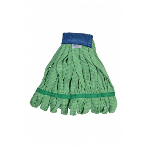 Janico 6041GR Medium Green Microfiber Tube Mop