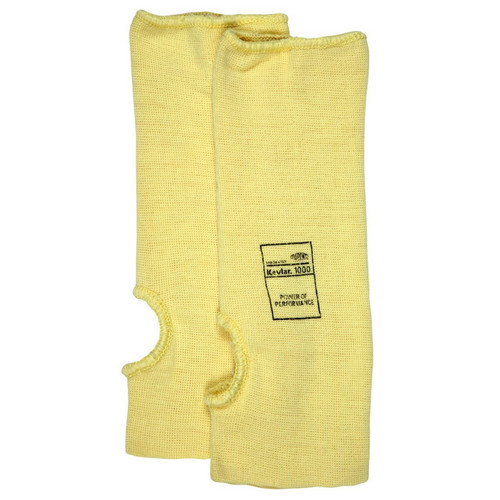 MCR Safety 9371T Cut Resistant Sleeve, Made of 100% DuPont Kevlar Fibers, ANSI A3 10 Inch Length with Thumb Slot