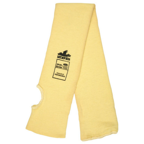 MCR Safety 93724T Cut Resistant Sleeve, Made of 100% DuPont Kevlar Fibers, ANSI A3 24 Inch Length with Thumb Slot