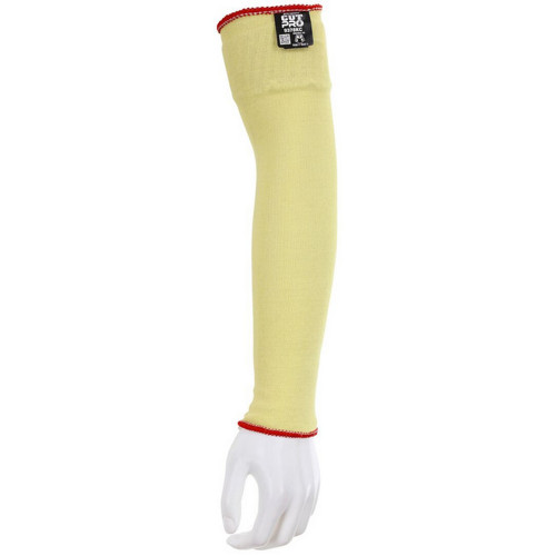 MCR Safety 9378KC 18 Inch Economy ANSI A2 Cut Resistant Sleeves, Certified DuPont Kevlar Exterior/Cotton Interior
