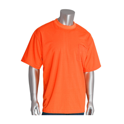 PIP 310-CNTSN Non-ANSI Short Sleeve T-Shirt Hi-Vis Orange