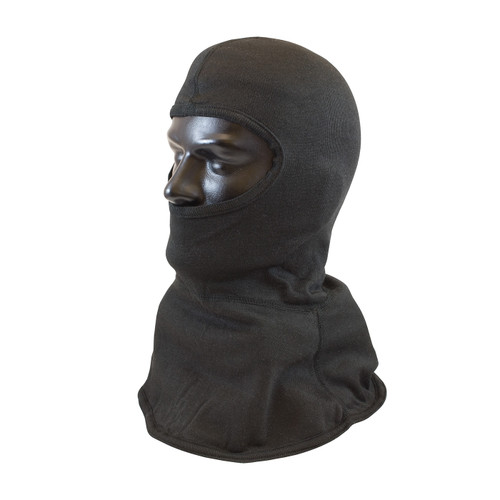PIP 906-8416CBX Carbon / Technora Hood with Straight Cut Design - Full Face  Black