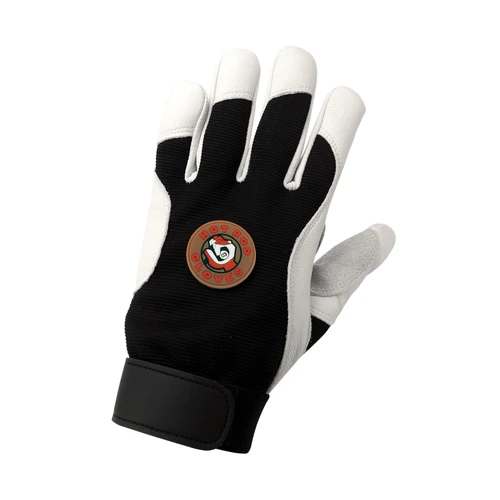 Global Glove AV3008 - Hot Rod Gloves -  Premium Anti-Shock/Vibration Palm Gloves