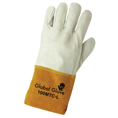 Global Glove 100MTC - Premium Grain Cowhide Mig/Tig Welder Gloves