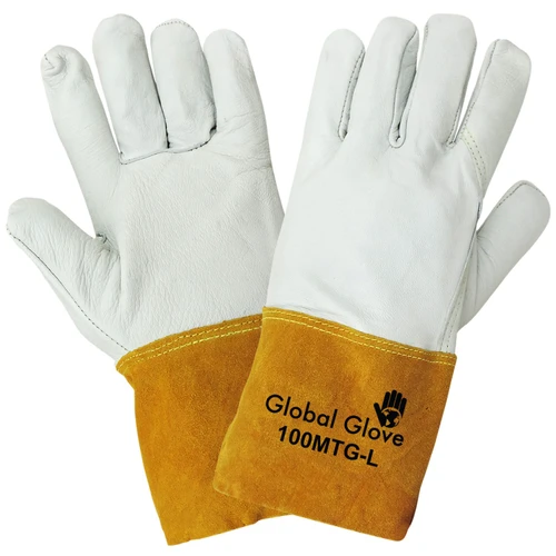 Global Glove 100MTG - Premium Grain Goatskin Mig/Tig Welder Gloves