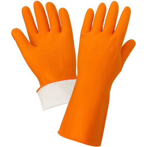Global Glove 180F - FrogWear Diamond Finish Latex Unsupported Gloves