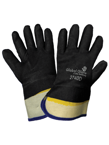 Global Glove 2740D - Double-Dipped PVC Gloves