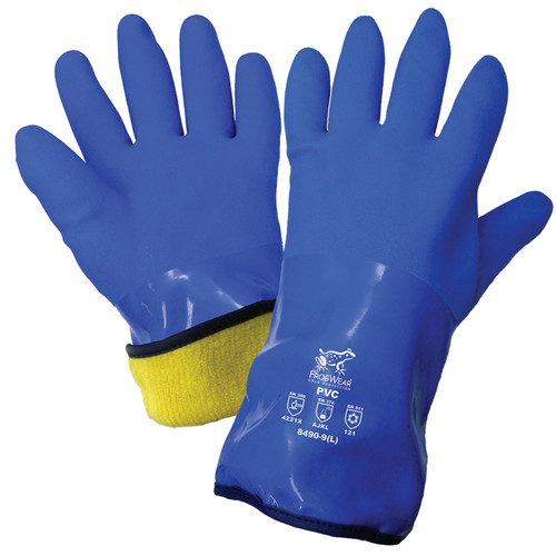 Global Glove 8490 - FrogWear - Triple Dipped PVC Low Temperature Gloves