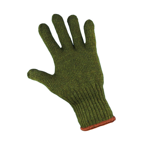 Global Glove S77RW - Army Green Rag Wool Gloves