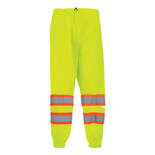 Global Glove GLO-2P - FrogWear HV - High-Visibility Mesh Polyester Safety Pants