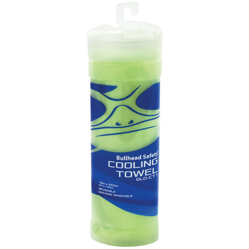 Global Glove GLO-CT1 - Bullhead Safety High-Visibility Cooling Towel
