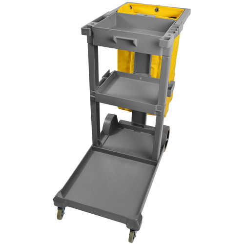 Janico 1050GY Janitor Cart Grey