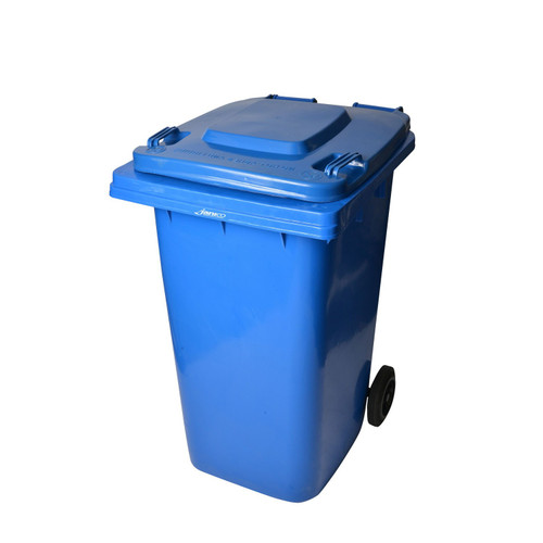 Janico 1039BL 60 Gal. Roll Out Container Blue