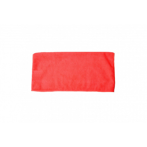 Janico 6003RD 16" x 16" Standard Microfiber Terry Cloth Red