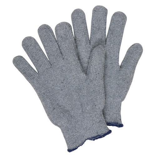 MCR Safety 9428KM Terrycloth Gray 14 oz. Regular Weight, Loop out, Seamless Reversible, Knit Wrist