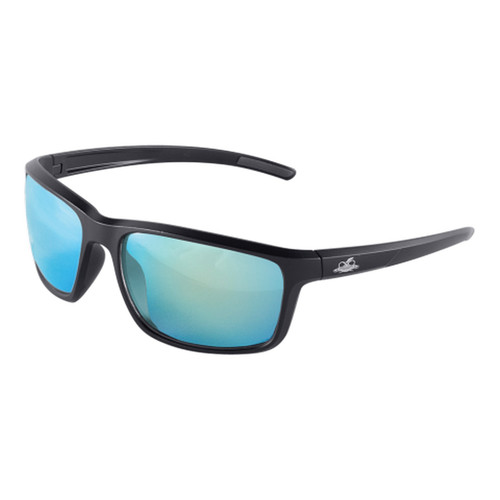 Bullhead Safety BH2769PFT - Pompano Polarized Blue Mirror Lens With Performance Fog Technology Safety Glasses