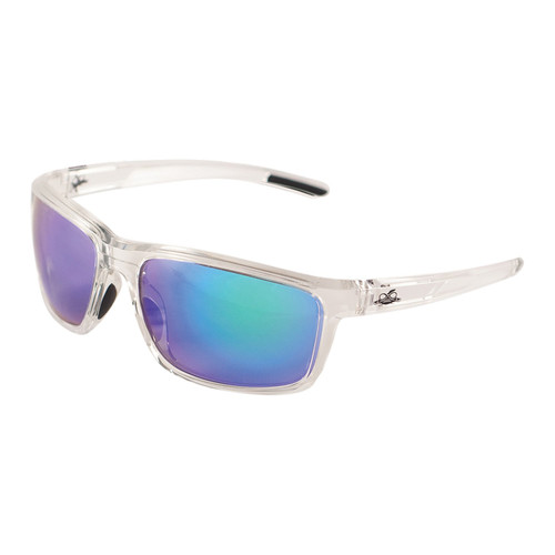 Bullhead Safety BH27116AF - Pompano Anti-Fog Green Mirror Lens Safety Glasses