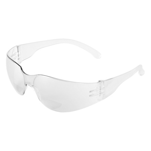 Bullhead Safety BH11125 - Torrent Clear Lens Reader Style Safety Glasses